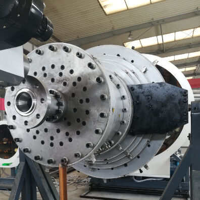 HDPE Vacuum Calibration Pre-Insulated Pipe Production Line with 110-1870 mm Diameter Range and Single-Screw Extruder