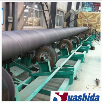 Huashida Steel Pipe 3lpe External & Fbe Internal Coating Solution with Shot Blasting Rust Cleaner