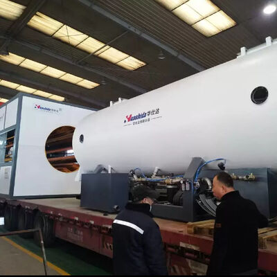 Pre-Insulated Pipe Extrusion Line with Vacuum Calibration Process for 110-2200mm HDPE Jacket Pipe and Automatic Control