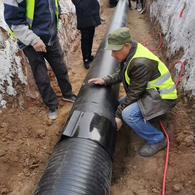 HDPE Hollow Wall Corrugated Pipe Extruder Line with 200-3000mm Pipe Diameter and 1000kg/H Max Output for Corrosion Resistant Applications