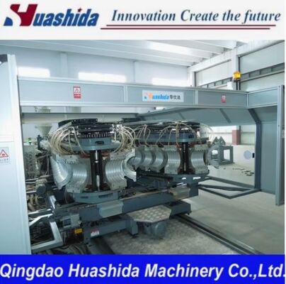 Ligne de production avancée de tubes ondulés à paroi simple et double en PP/HDPE