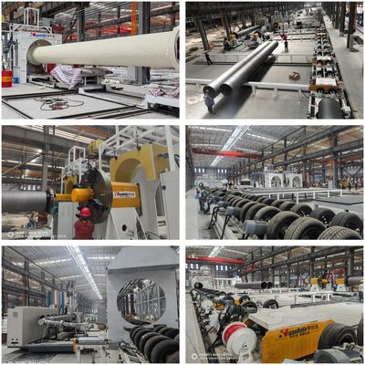 폴리우레탄 폼 단열 철강 파이프 생산 라인