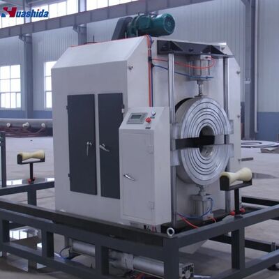 Линия экструзирования высокопроизводительных водопроводной трубы из HDPE с твердой стенкой с одношрубным экструдером