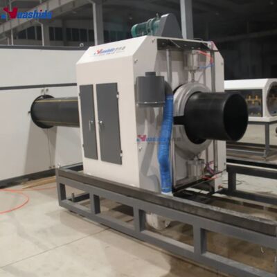 Линия экструзионной трубы из HDPE с одним винтом и вакуумной калибровкой для изготовления пластиковых труб диа 20-2200 мм