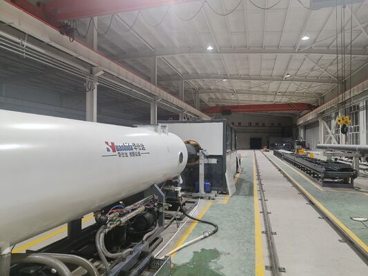 Energy-Efficient HDPE Jacket Pipe Production Line with Vacuum Calibration