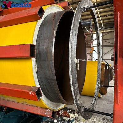 Customized Pre-Insulated Pipe Production Line with Dust-Free Planetary Cutting and Siemens PLC Control