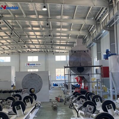 3LPE Coating Pipe Production Line with 50-4200 mm Pipe Diameter High Voltage Electrostatic Spray Gun and Medium-Frequency Heating System