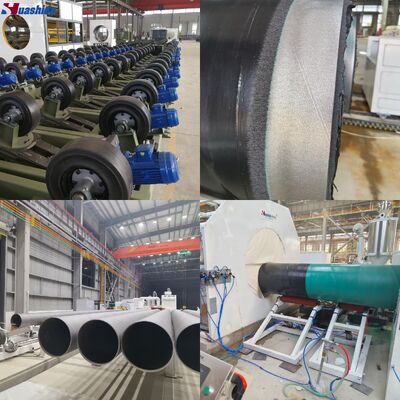 ইপক্সি পাউডার কোটিং সহ ৫০-৪২০০ মিমি স্টিল পাইপের জন্য ৩এলপিই কোটিং পাইপ উৎপাদন লাইন এবং ≥২৫০মি²/ঘন্টা ক্ষমতা