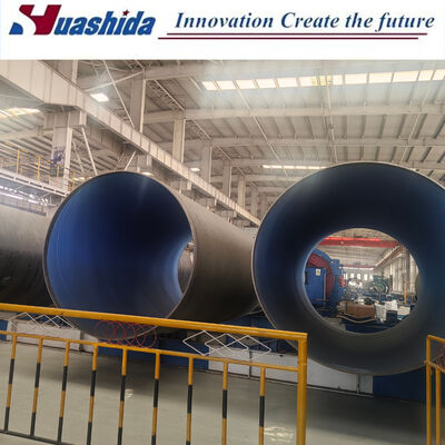 স্বয়ংক্রিয় পিএলসি নিয়ন্ত্রিত ৩এলপিই কোটিং পাইপ উৎপাদন লাইন শট ব্লাস্টিং সারফেস প্রিপারেশন সহ