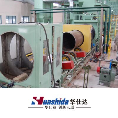 Advanced 3LPE Steel Pipe Coating Machine with Induction Heating and Epoxy Powder Coating for SA2.5 Surface Treatment