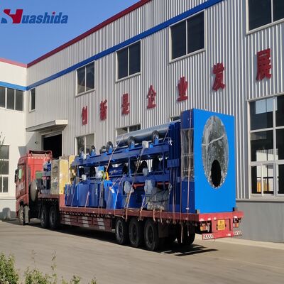 SA2.5 Steel Pipe Shot Blasting Machine for External and Inner Wall Cleaning with High Cleanliness