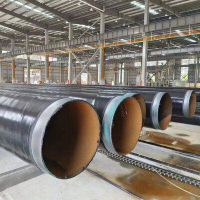 High-Efficiency Dual FBE Coating & Automatic Shot Blasting 3LPE Coating Pipe Production Line with Induction Heating