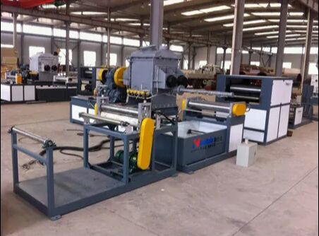 750-800mm Radiation Cross-Linked Polyethylene Heat Shrink Metal Reinforced Tape Production Machine 