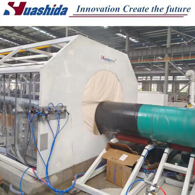 PLC Controlled Automatic 3LPE Coating Pipe Production Line for 50mm - 4200mm Steel Pipe Anti-Corrosion