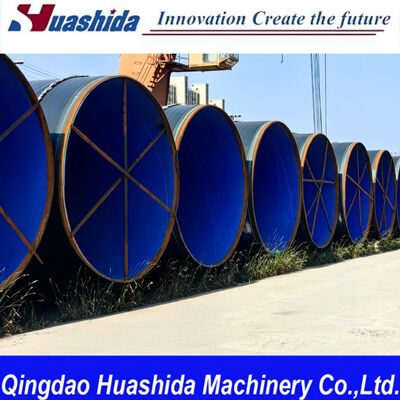 Automatic PLC Controlled 3LPE Coating Pipe Production Line for 50-4200 mm Anti-Corrosion Steel Pipes