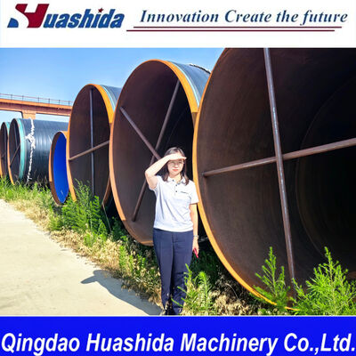 Automatic 3LPE Coating Pipe Production Line with PLC Control System for 50-100 Years Service Life