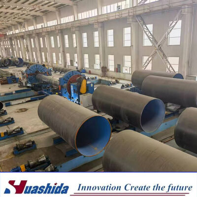 Automatic 3LPE Coating Pipe Production Line with PLC Control System for Internal FBE and External 3LPE Anti-Corrosion