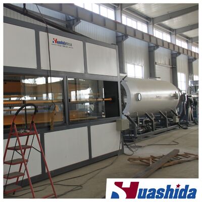 High Efficiency HDPE Jacket Pipe Extrusion Line with Vacuum Calibration for Automated Pre-Insulated Pipe Production