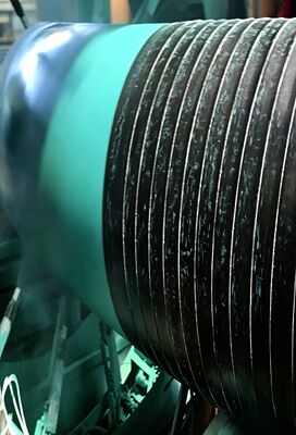 3PE Coating Equipment Line for Steel Pipe Bending with Powder Coating and 170-250 Um Adhesive Thickness for 15-90 Degrees Elbow Angle