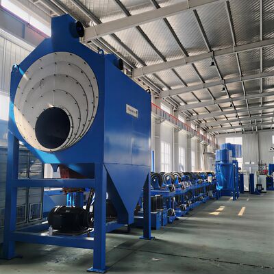 Efficient Sand Blasting Machine for Steel Pipe with Dual-function Internal & External Blasting and High Cleaning Efficiency