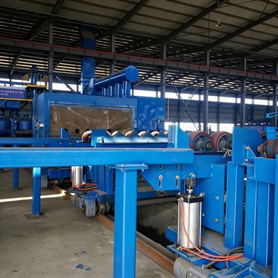 Steel Pipe Anti-Corrosion Coating Line with 200-800 um FBE Thickness, ≥ SA 2.5 Surface Treatment, and 2-3mm PE Thickness