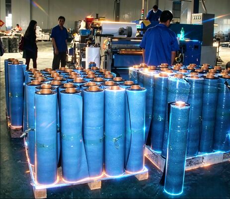 Fully Automated HDPE & PE Cold Applied Anti-Corrosion Tape Production Line with 160-200 Kg/H Capacity and Adjustable Adhesive Coating