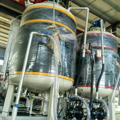 Polyurethane Spray Coating Equipment for 508-1620 mm Steel Pipe with 30-100 mm Foaming Thickness for Hot Chiller Water/Oil/Chemical Material Pipeline