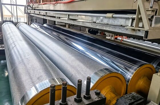 Single-Screw Plastic Film Production Line with 0.1-30mm Thickness and 5000mm Maximum Width