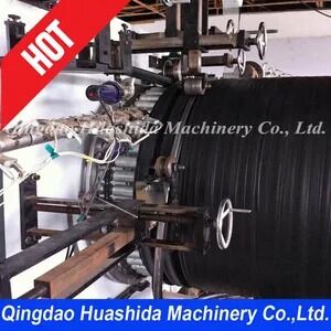 HDPE Hollow Wall Spiral Pipe Extrusion Line with 300-1200mm Diameter, Siemens PLC Control, and 50 Years Service Life