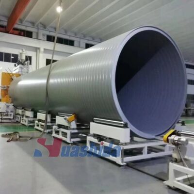 HDPE Corrugated Pipe Extrusion Line for Municipal Sewerage and Drainage with 200-3000mm Pipe Range and High Ring Stiffness