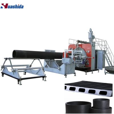 HDPE Hollow Wall Spiral Pipe Extrusion Line with 300-1200mm Diameter, Siemens PLC Control, and 50 Years Service Life