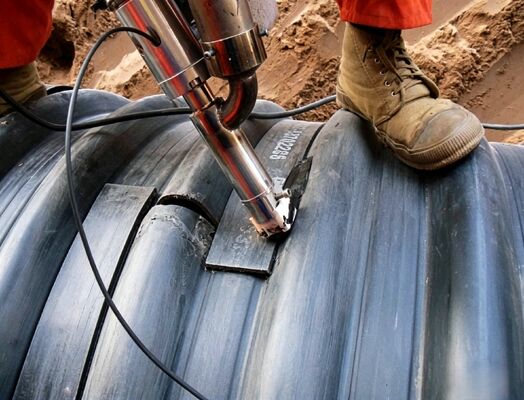 Durable Hand-Held Extrusion Welding Gun for Industrial Plastic Applications with PE, PP, and HDPE Compatibility