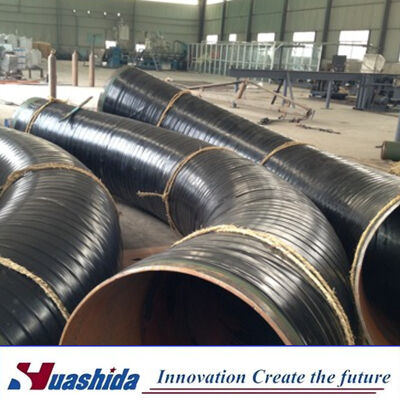 Fully Automated 3PE Anti-Corrosion Production Line with Epoxy Powder Coating for 4-6 Times D Curvature Radius Steel Elbows