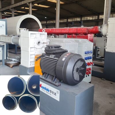 110mm-2200mm এইচডিপিই প্লাস্টিক পাইপ মেশিন তাপ নিরোধক জ্যাকেট জন্য