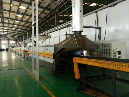NBR Foam Production Line with 250 M3/Day Capacity, PLC-Based Control System, and Adjustable Thickness for Sheet-Shaped Products