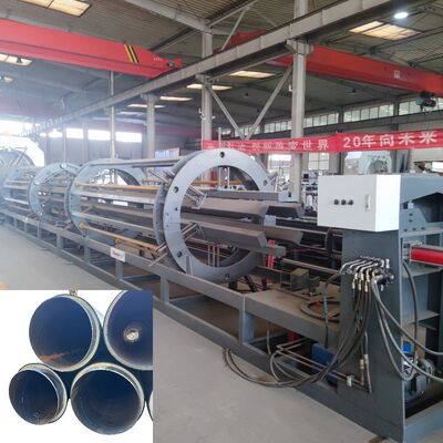 Automatic Large-Diameter HDPE Jacket Extrusion Line with Dust-Free Planetary Cutting for Pre-Insulated Pipes