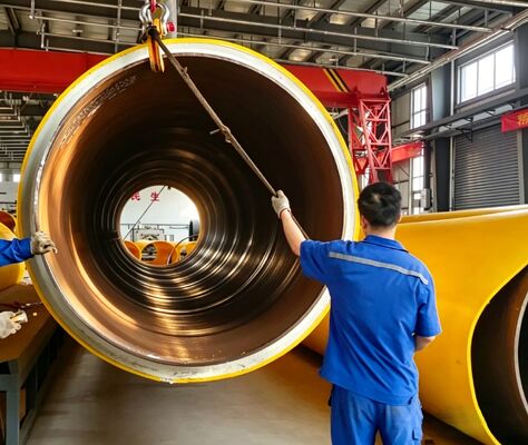 High Automation Precision Engineering Energy Efficient Pipeline Jacket Casing Production Line for Steel Pipes