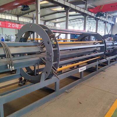 একক স্ক্রু এইচডিপিই জ্যাকেট পাইপ এক্সট্রুশন মেশিন ভ্যাকুয়াম কুলিং সহ 960-1680 মিমি প্রাক-ইনসুলেটেড পাইপগুলির জন্য