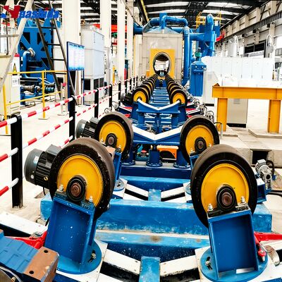 Automated O-Type Co-Extrusion 3LPE Coating Production Line with Sa2.5 Surface Treatment for 76mm-305mm Steel Pipe Anti-corrosion Coating Machinery