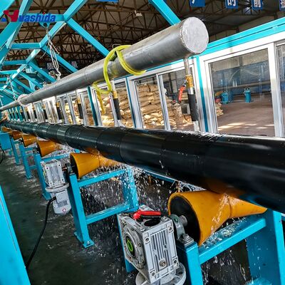 Automated O-Type Co-Extrusion 3LPE Coating Production Line with Sa2.5 Surface Treatment for 76mm-305mm Steel Pipe Anti-corrosion Coating Machinery