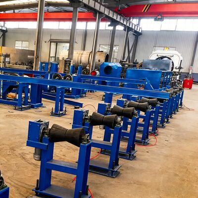 Automated O-Type Co-Extrusion 3LPE Coating Production Line with Sa2.5 Surface Treatment for 76mm-305mm Steel Pipe Anti-corrosion Coating Machinery