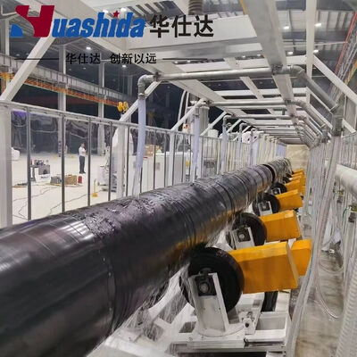 3LPE Coating Pipe Production Line Supporting Steel Pipe Surface Treatment with Shot Blasting and Durable Anti Corrosion Coating Application