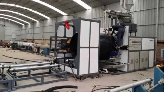HDPE/PP Double Wall Corrugated Pipe Production Line with 1000kg/H Max Output and Corrosion Resistant Double Layer Structure