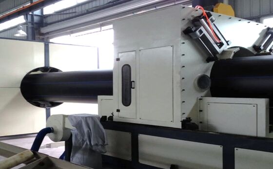 High-Capacity 600kg/H HDPE Pipe Extrusion Line with 800kw Power and ISO9001 Certification