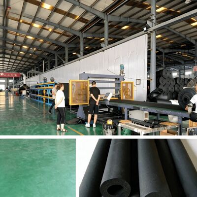 NBR PVC Flexible Rubber Foam Insulation Tube, Pipe and Sheet Production Line