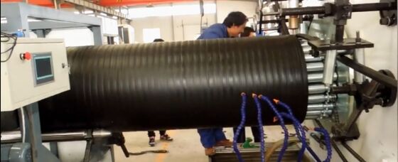 Efficient HDPE Double Corrugated Pipe Production Line with 100-5000 mm Range