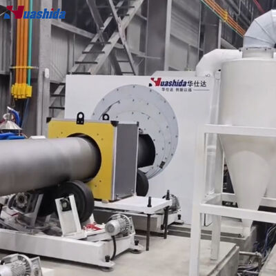 Automatic PLC Controlled 3LPE Coating Pipe Production Line for 30-50 Year Service Life in Harsh Environments