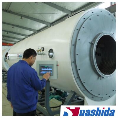 Vacuum Calibrating HDPE Insulation Pipe Production Line with Single-Screw Extruder and Planetary Cutter