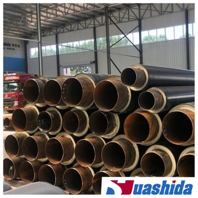 Large-Diameter Pre-Insulated Pipe Production Line with Vacuum Calibration and Single-Screw Extruder for PE Shell Casing
