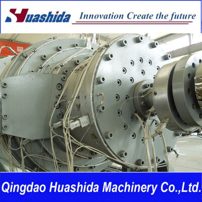 High-Speed Energy-Saving HDPE Jacket Pipe Extrusion Line with Vacuum Calibration for Pre-Insulated Pipes